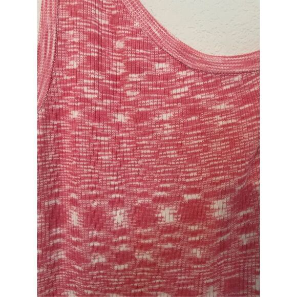 Elan One Shoulder Ribbed Heathered Dress - NEW - Picture 6 of 10